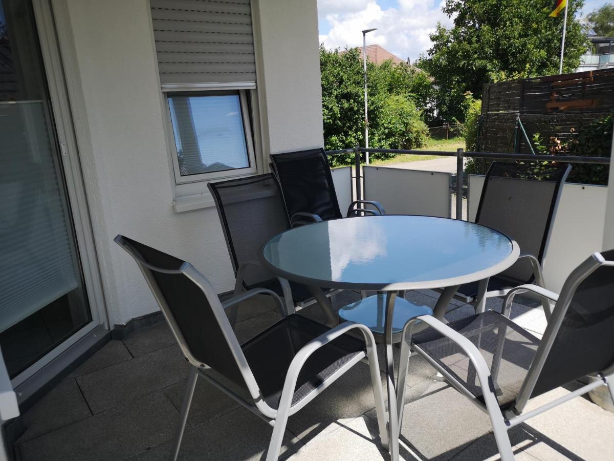 Familienfreundliche Ferienwohnung Mit Wohlfuehlbalkon Und Kostenlosem Parkplatz Nahe Messe Und Bodensee Meckenbeuren Exterior foto